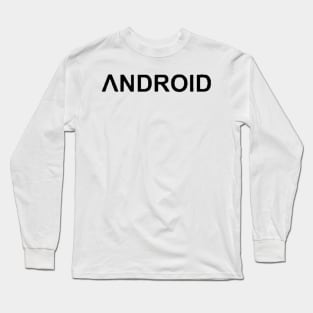 Detroit Become Human Android Logo Long Sleeve T-Shirt